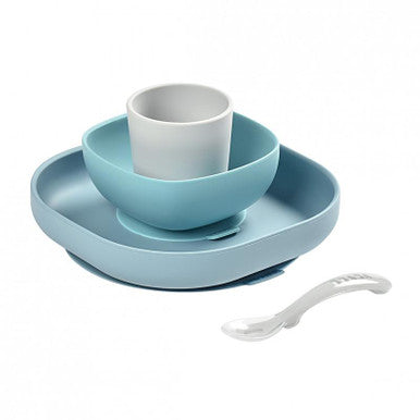 Beaba Silicone Suction 4pc Meal Set-2